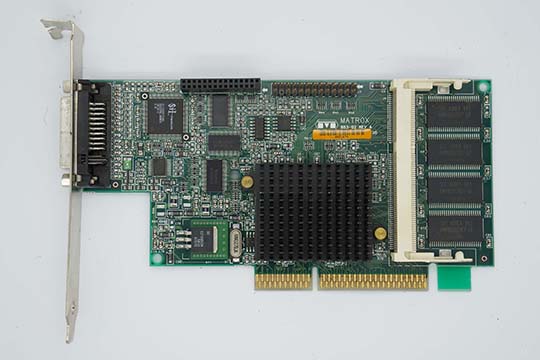 Matrox 迈创 G200 8MB显示卡G2+-150A-8D（MGA-G200A-B芯片）